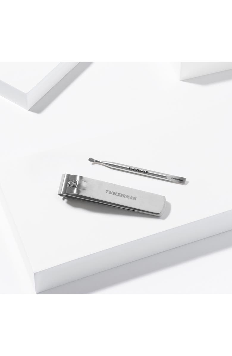 TWEEZERMAN Extra Strength Nailcare Kit, Alternate, color, Stainless Steel