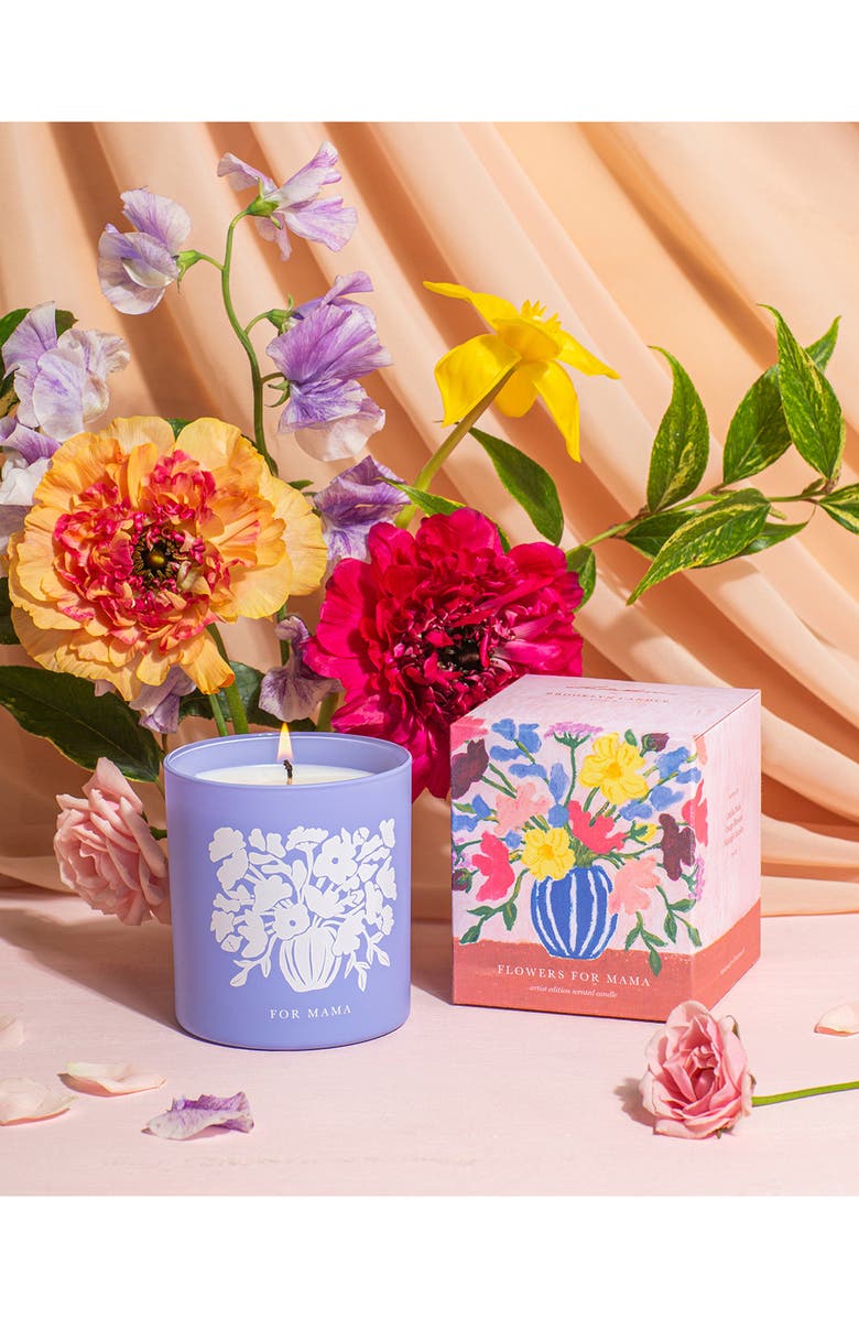 BROOKLYN CANDLE STUDIO Flowers for Mama Candle, Alternate, color, 