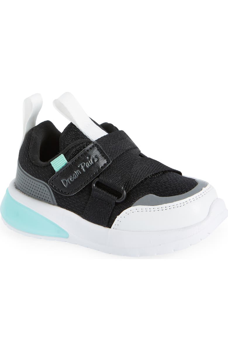 DREAM PAIRS Kids' Zigzag Hook & Loop Sneaker, Main, color,