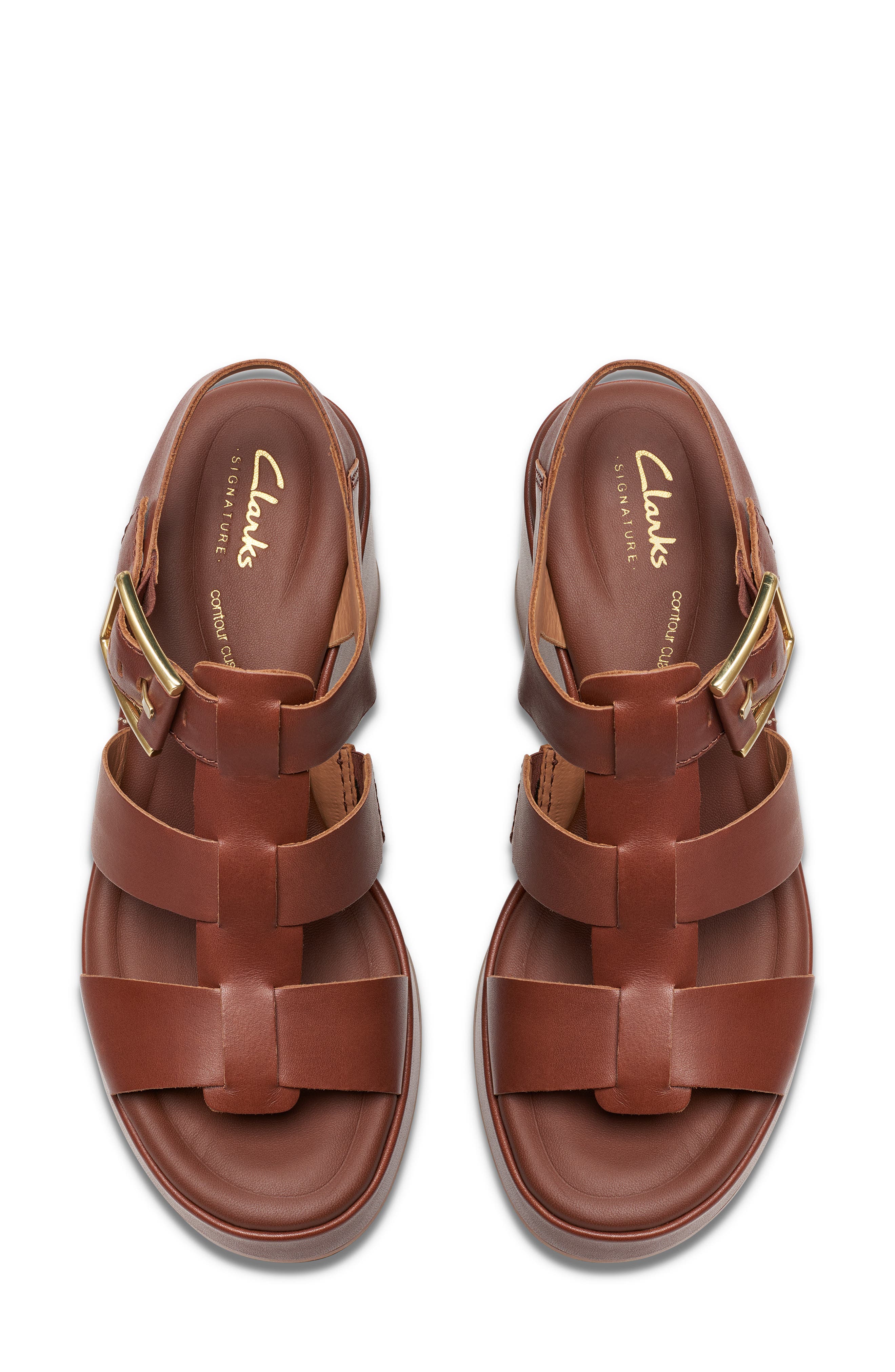 Clarks<sup>®</sup> Manon Cove Wedge Sandal, Alternate, color, 