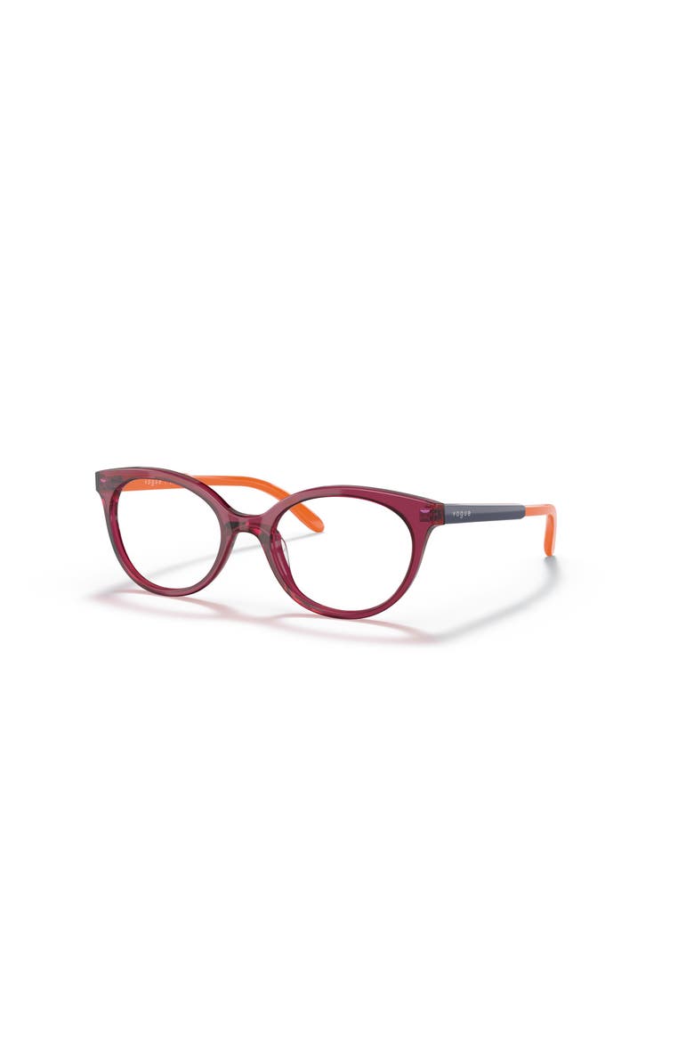 45mm Oval optical glasses, Main, color, Red