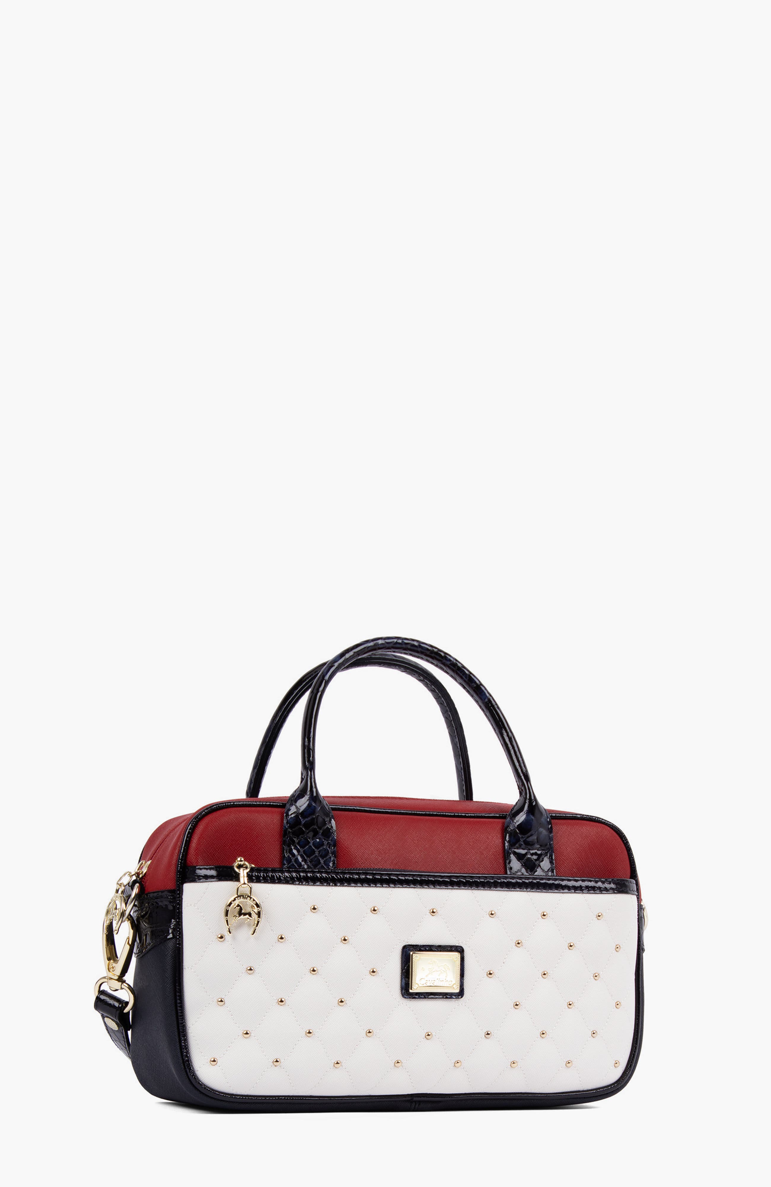 Craft 576 Handbag, Alternate, color, Navy / Red