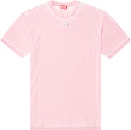 DIESEL® Relaxed Fit Cotton Blend T-Shirt
