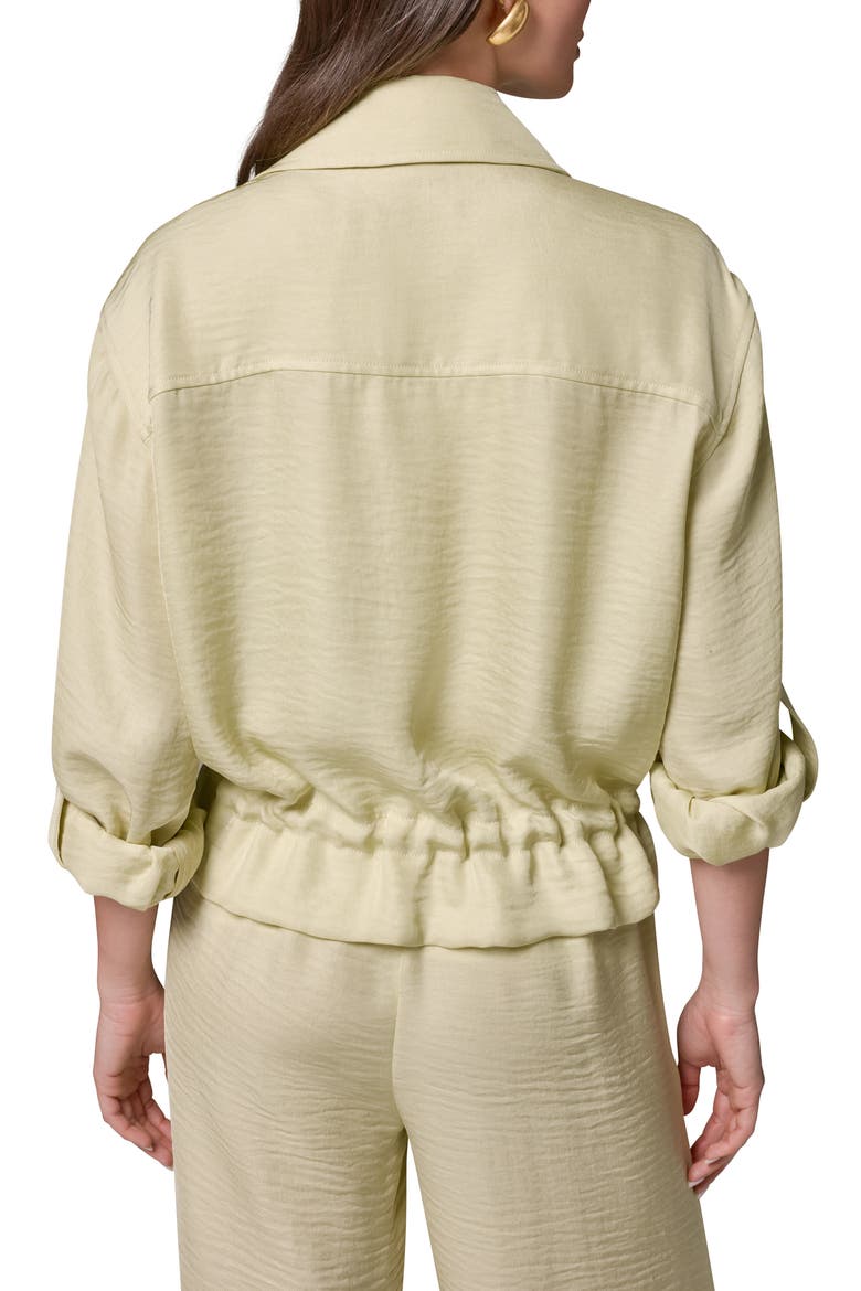 Roll Tab Sleeve Jacket, Alternate, color, CITRUS