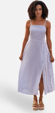 Yumi Cotton Midi Sun Dress