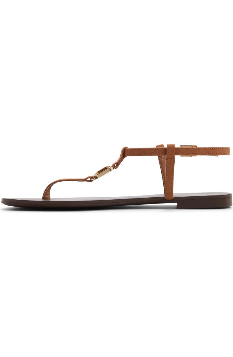 ALDO Sandstone Ankle Strap Sandal, Alternate, color,