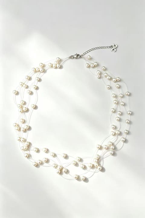 Skye Freshwater Pearl Layered Necklace