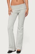 EDIKTED Kaeli Stripe Flare Pants