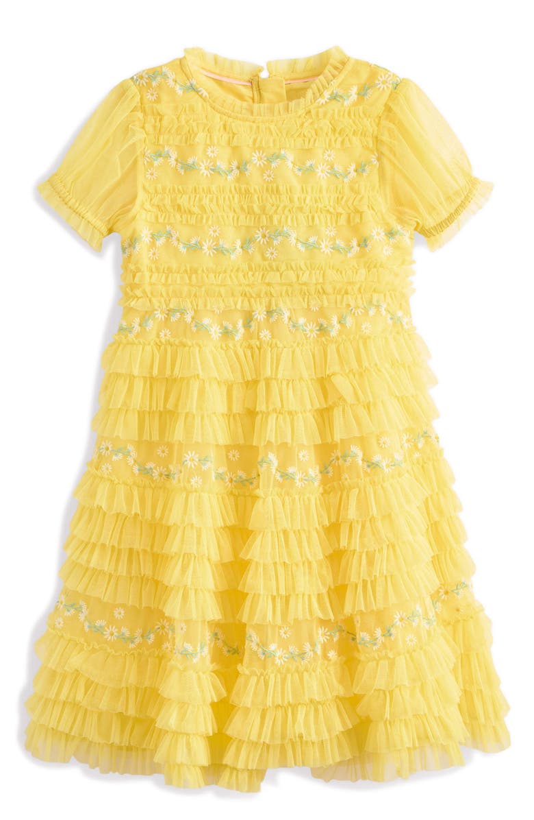 Mini Boden Kids' Easter Frill Tulle Dress, Main, color, 