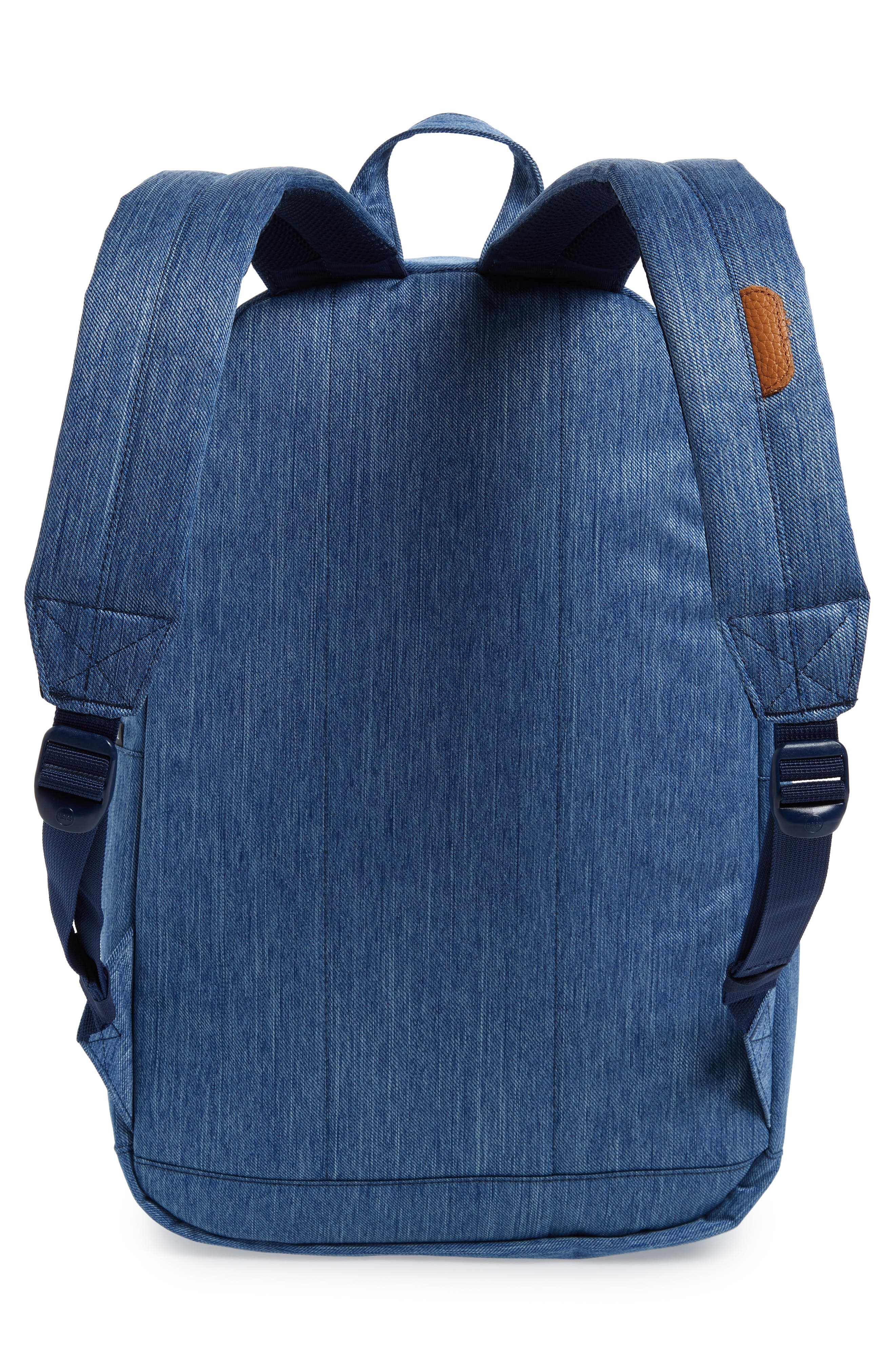 Pop Quiz Backpack, Alternate, color, FADED DENIM/ INDIGO DENIM