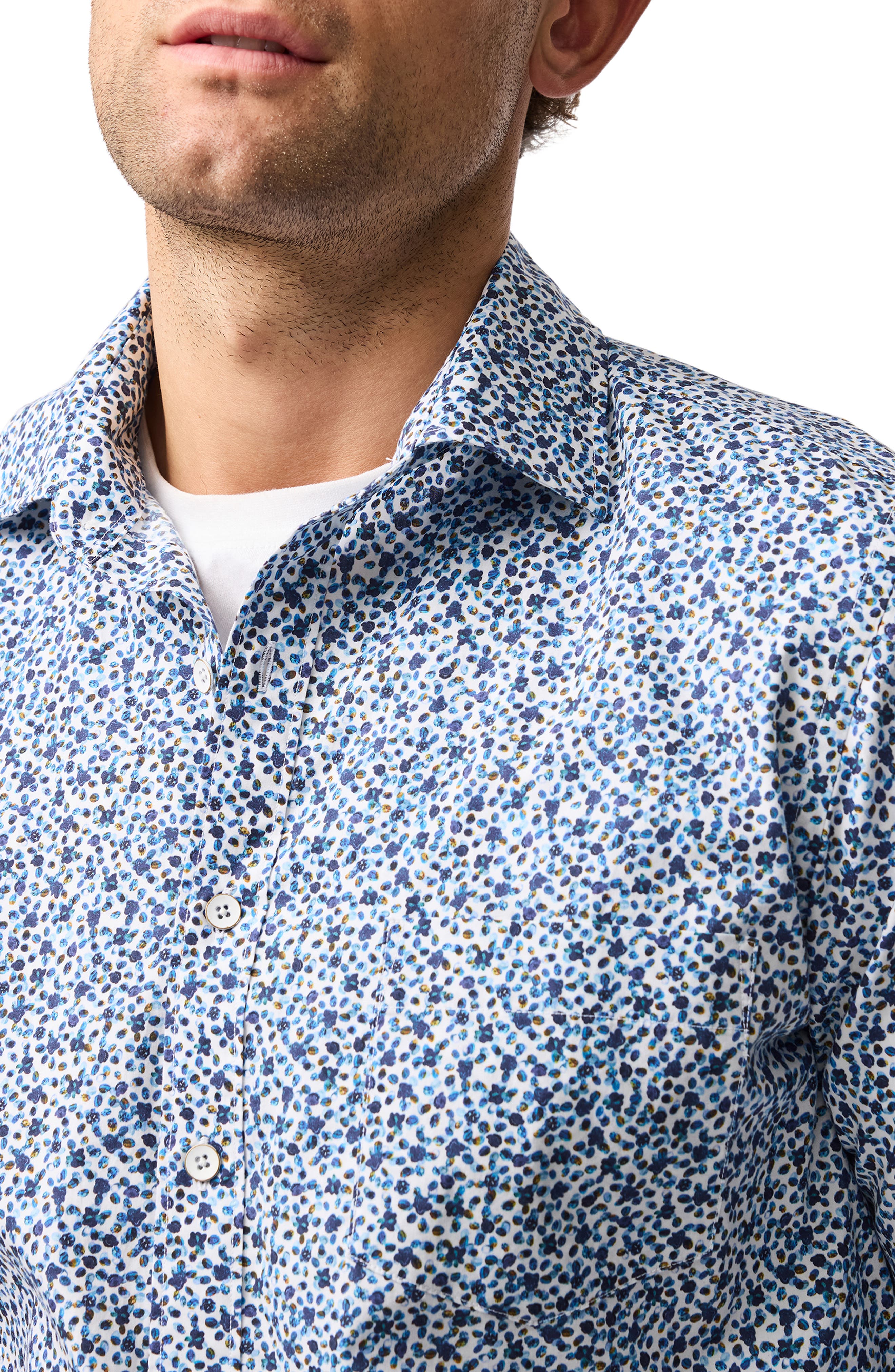 Windsor Park Floral Button-Up Shirt - image 2