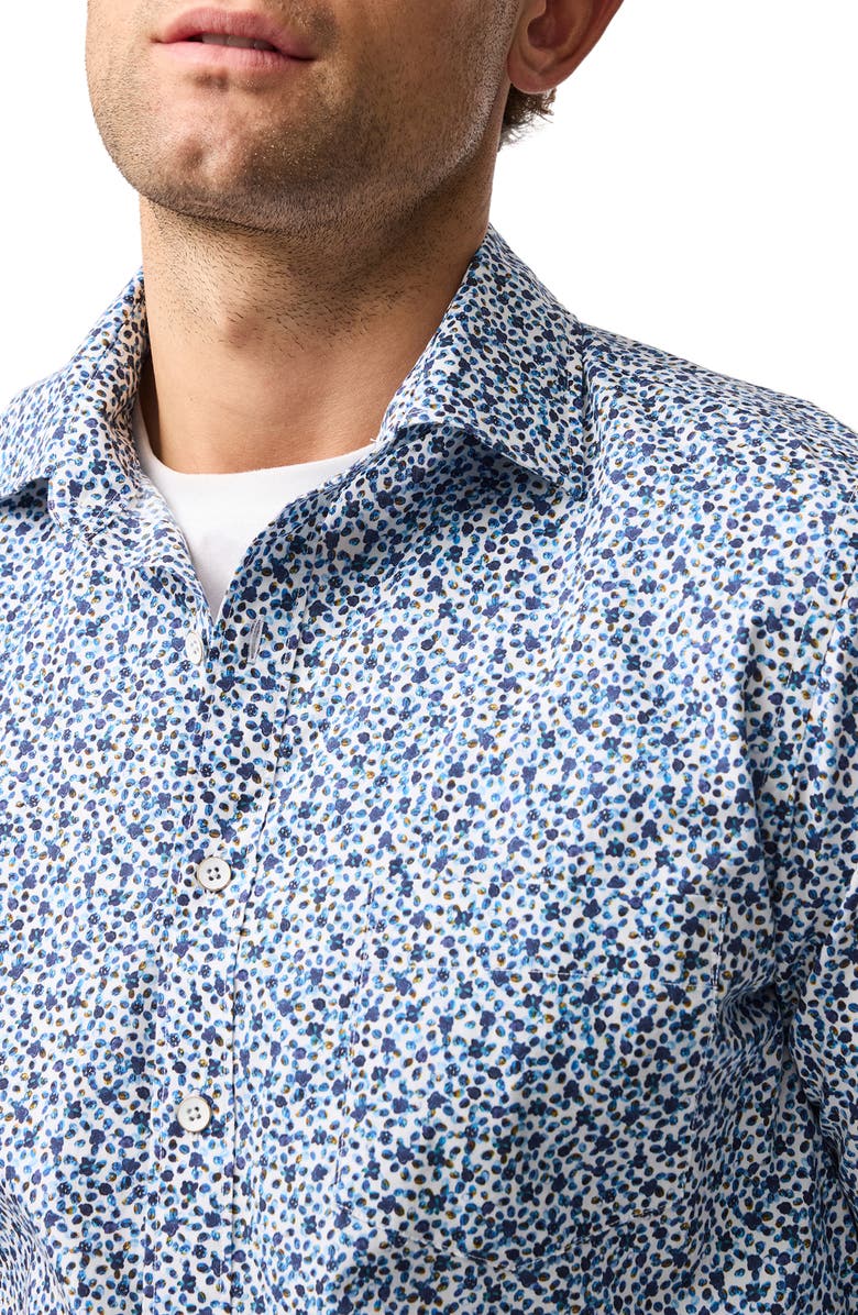 Rodd & Gunn Windsor Park Floral Button-Up Shirt, Alternate, color, Ink