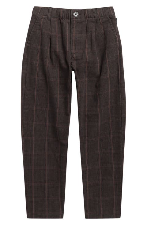 Kids' Sylas Plaid Stretch Cotton Pants (Little Kid & Big Kid)