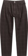 PacSun Kids' Sylas Plaid Stretch Cotton Pants