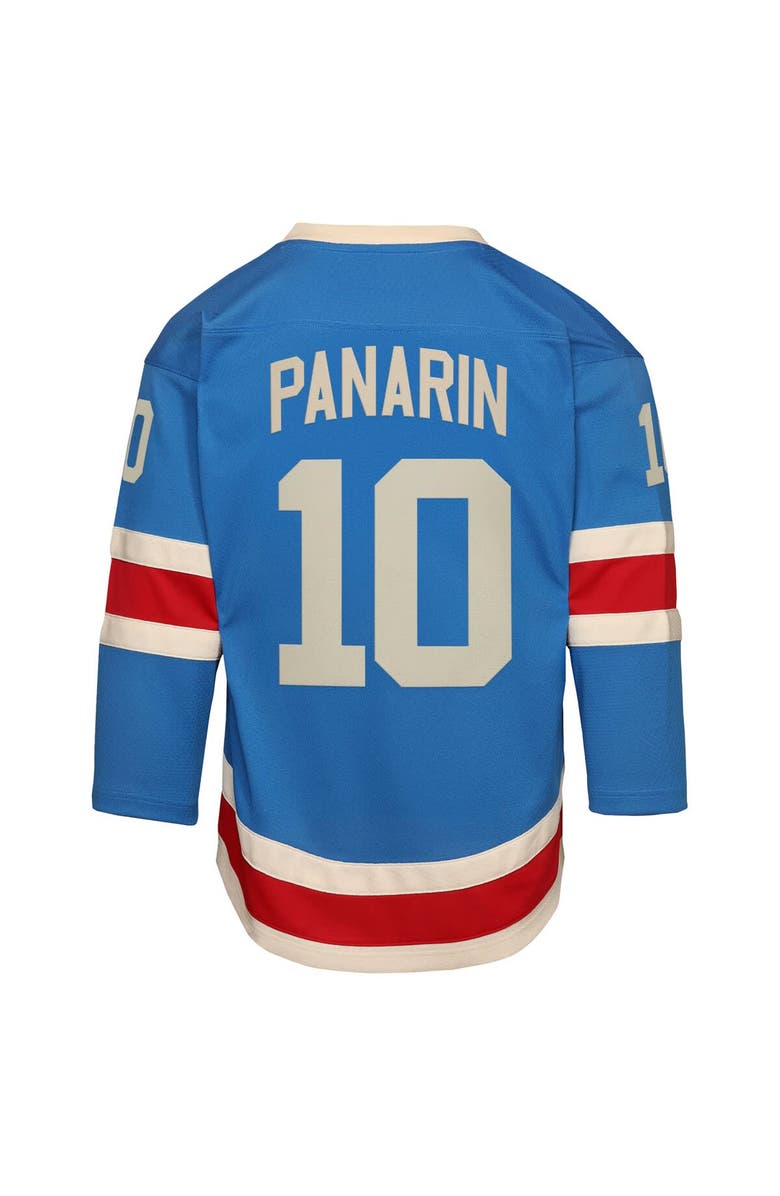 Outerstuff Youth Artemi Panarin Blue New York Rangers Centennial Replica Jersey, Alternate, color, Blue