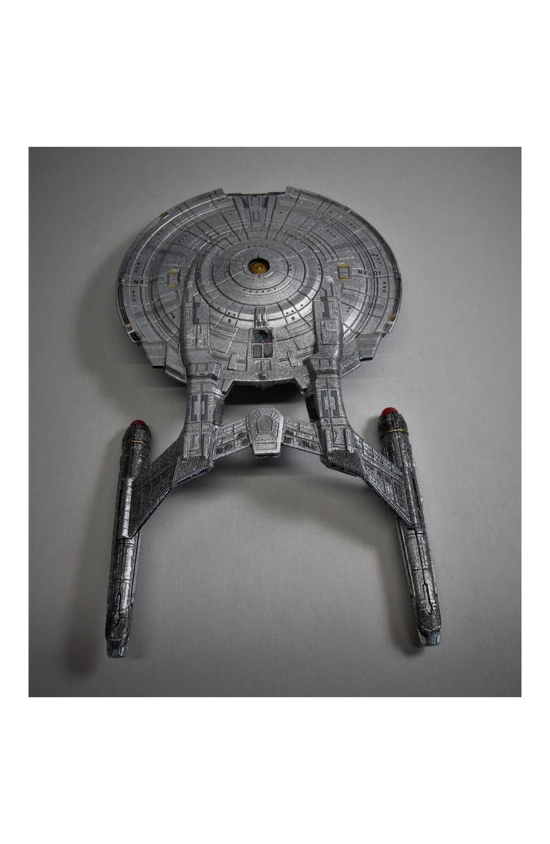 Polar Lights Star Trek Nx01 Enterprise (Snap) 2T 11000 Scale Model Kit, Alternate, color, Multicolored