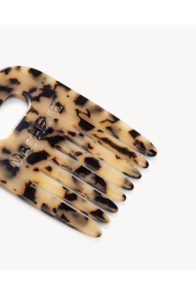 No. 4 Comb, Alternate, color, Blonde Tortoise
