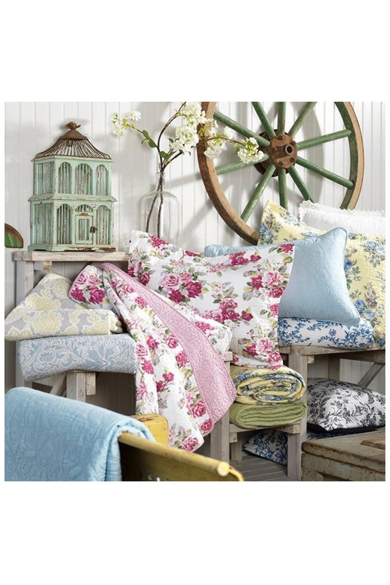 Ruffle Garden Quilt, Alternate, color, CREAM MULTI