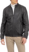 GORSKI Men's Light Genuine Nappa Leather Jacket Reversible To Cashmere & Wool Crafted From Loro Piana
