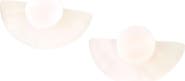 LIKHA 3-in-1 Mother-of-Pearl Geometric Stud Earrings Set