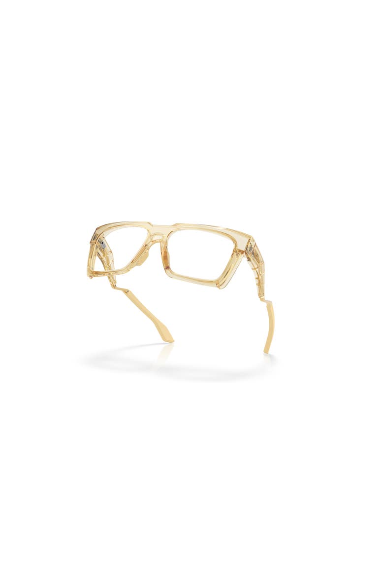57mm Square optical glasses, Alternate, color, Brown