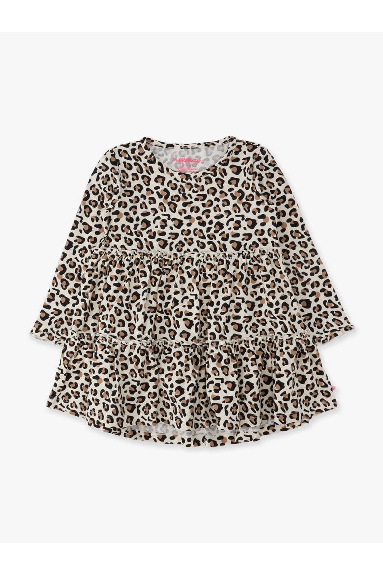 Knit Ruffle Tiered Tunic, Main, color, Classic Leopard