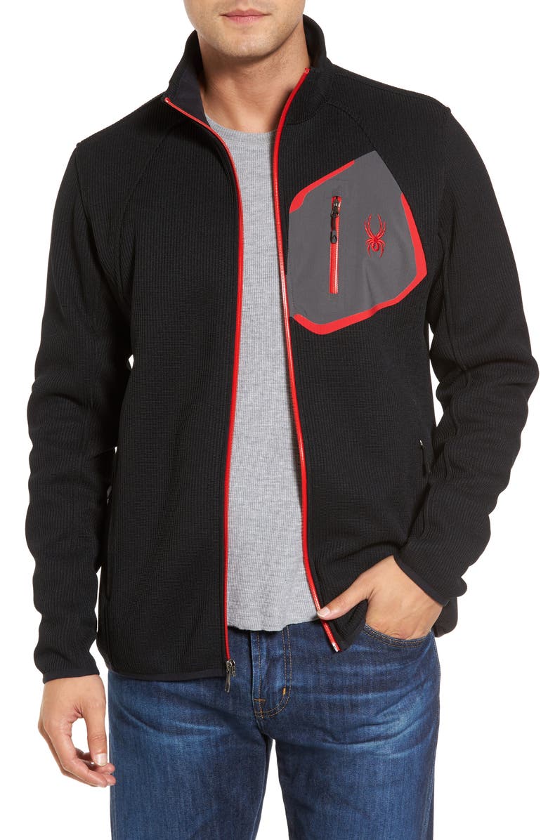 Spyder Paramount Zip Sweater, Main, color,