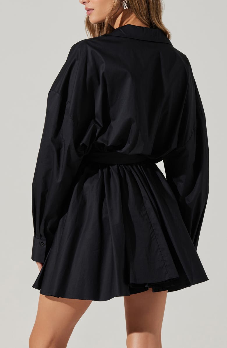 ASTR the Label Winica Long Sleeve Shirtdress, Alternate, color,