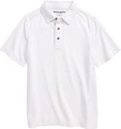 Johnston & Murphy Kids' Slub Polo