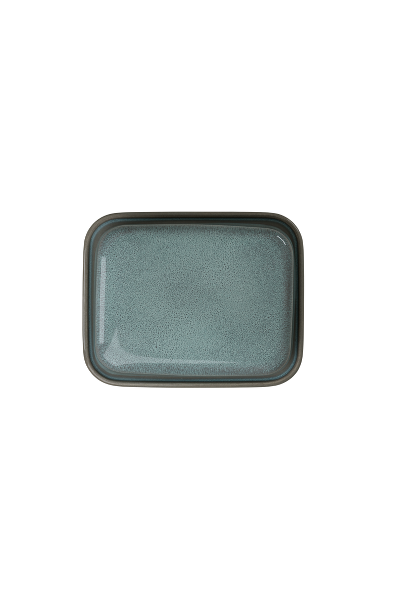Lave Glace Covered Butterdish, Alternate, color, Blue Green