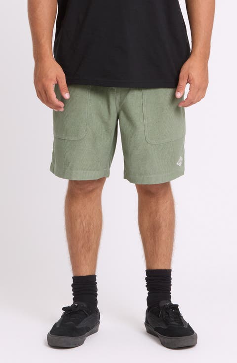 De la Cruz Water Repellent Corduroy Shorts