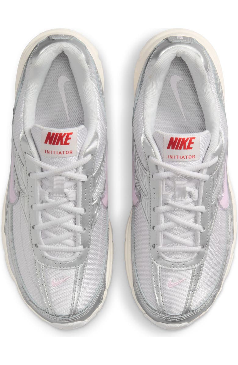 Nike Initiator Running Shoe, Alternate, color, Grey/ Pink/ Silver