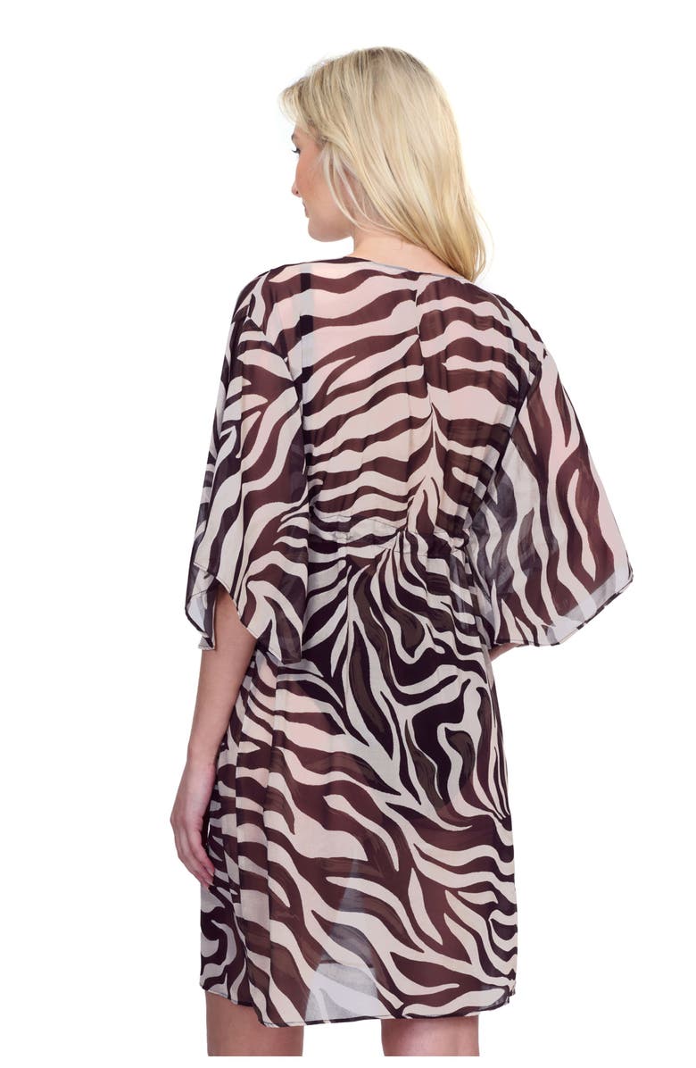 Gottex Wildest Dream V Neck Beach Dress, Alternate, color, 