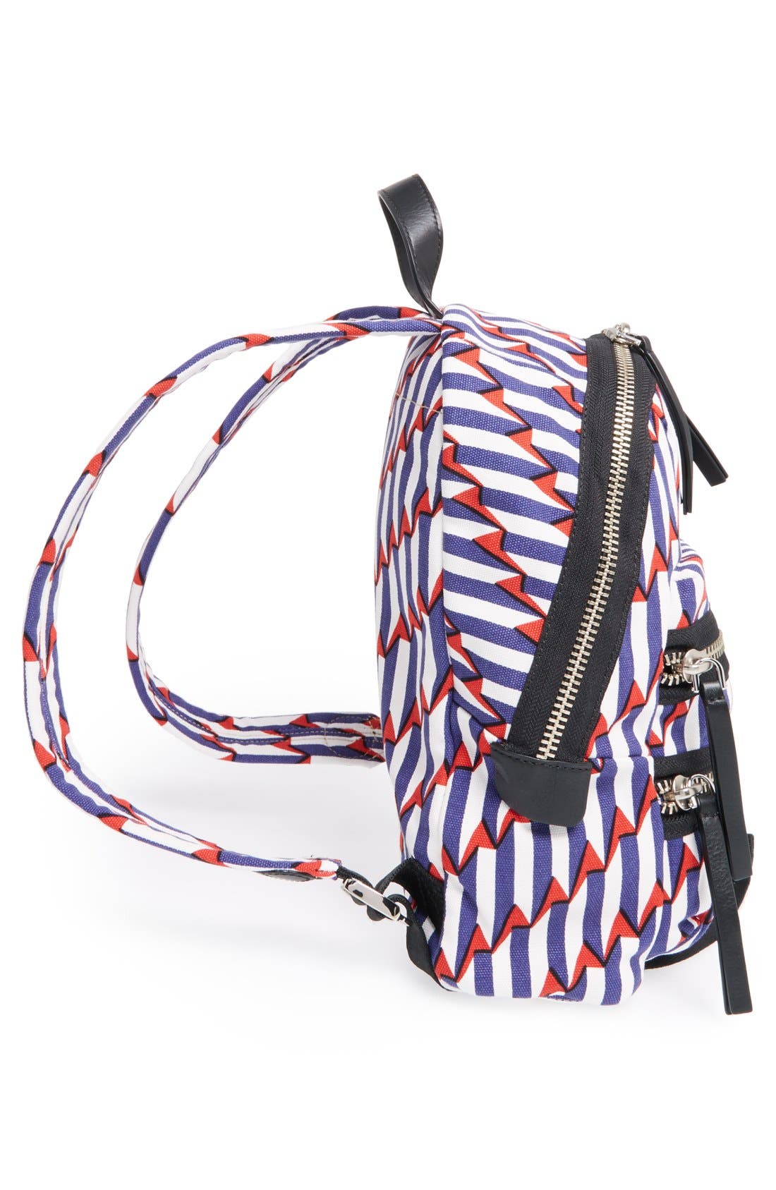 Marc Jacobs 'Arrow Head - Mini Biker' Canvas Backpack, Alternate, color, 