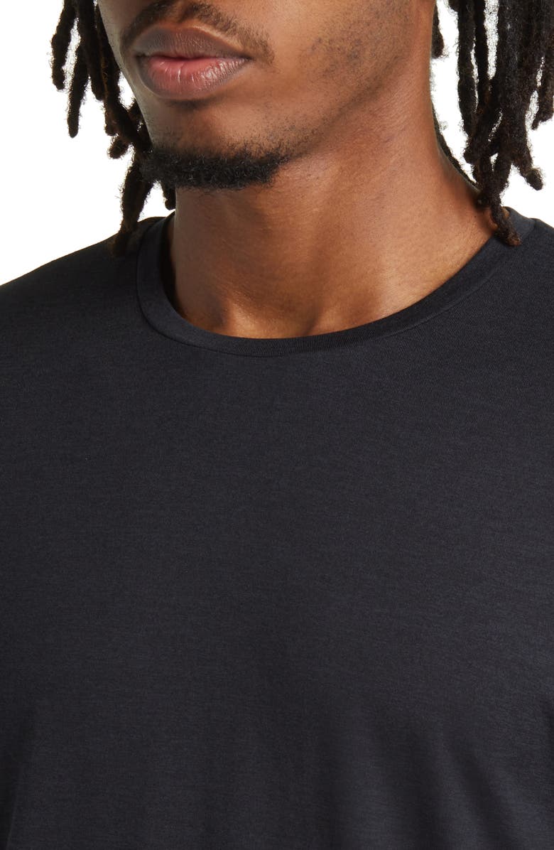 Zella Restore Soft Performance Long Sleeve T-Shirt, Alternate, color,