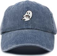 Dalix Coffee Ghost Embroidered Hat