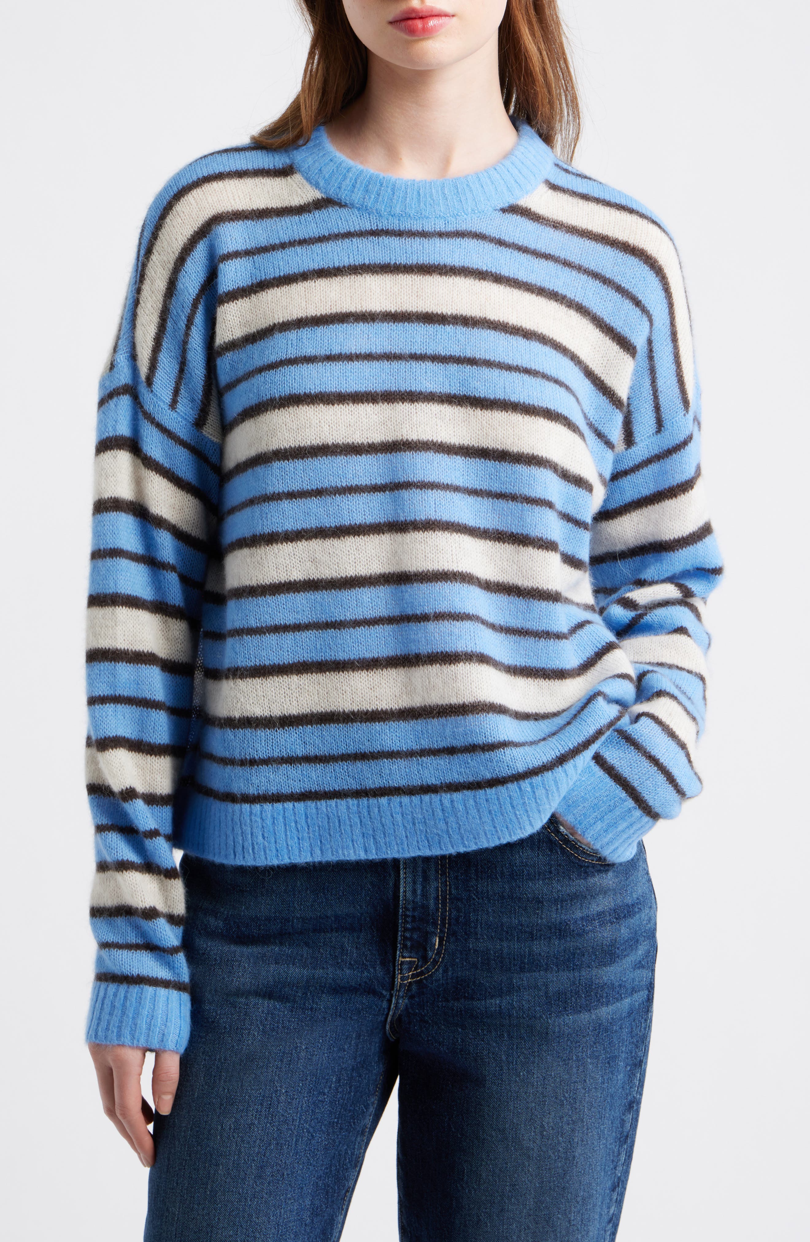 selected BLUE MULTI STRIPE