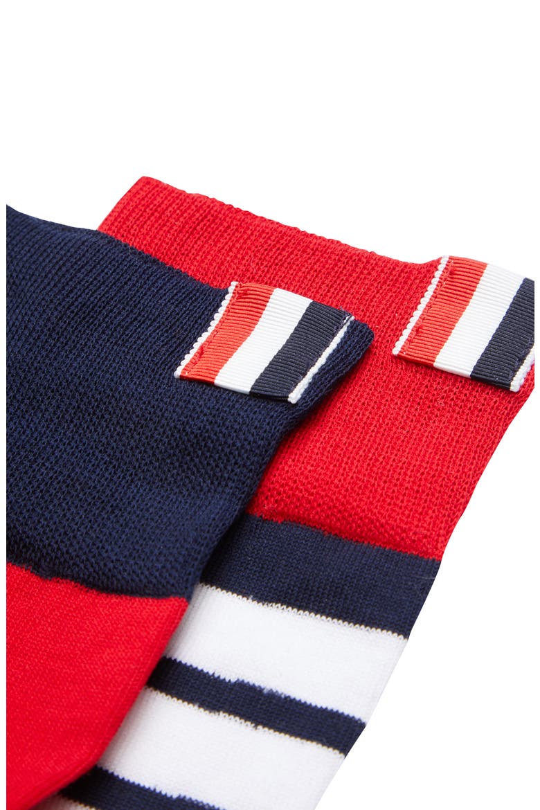 4-Bar Cotton Crew Socks (Nordstrom Exclusive), Alternate, color, Red/White/Blue