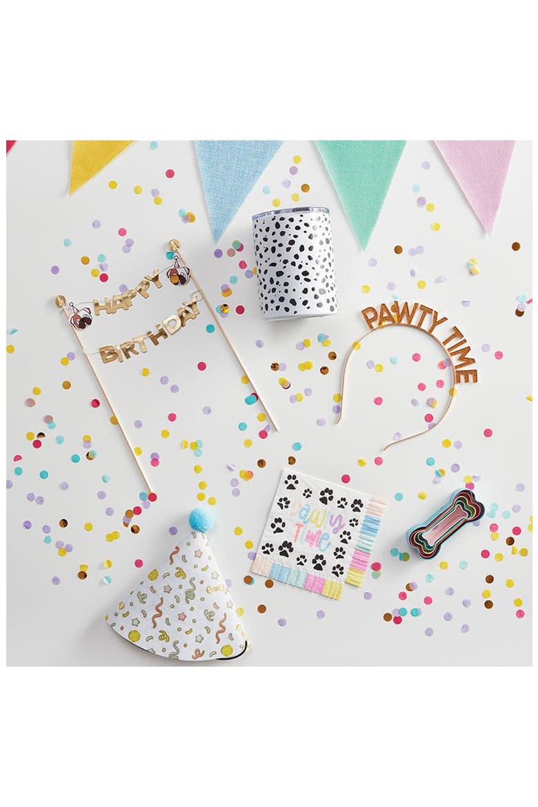 Happy Birthday to a Furry Baby Pet Birthday Kit, Alternate, color, WHITE
