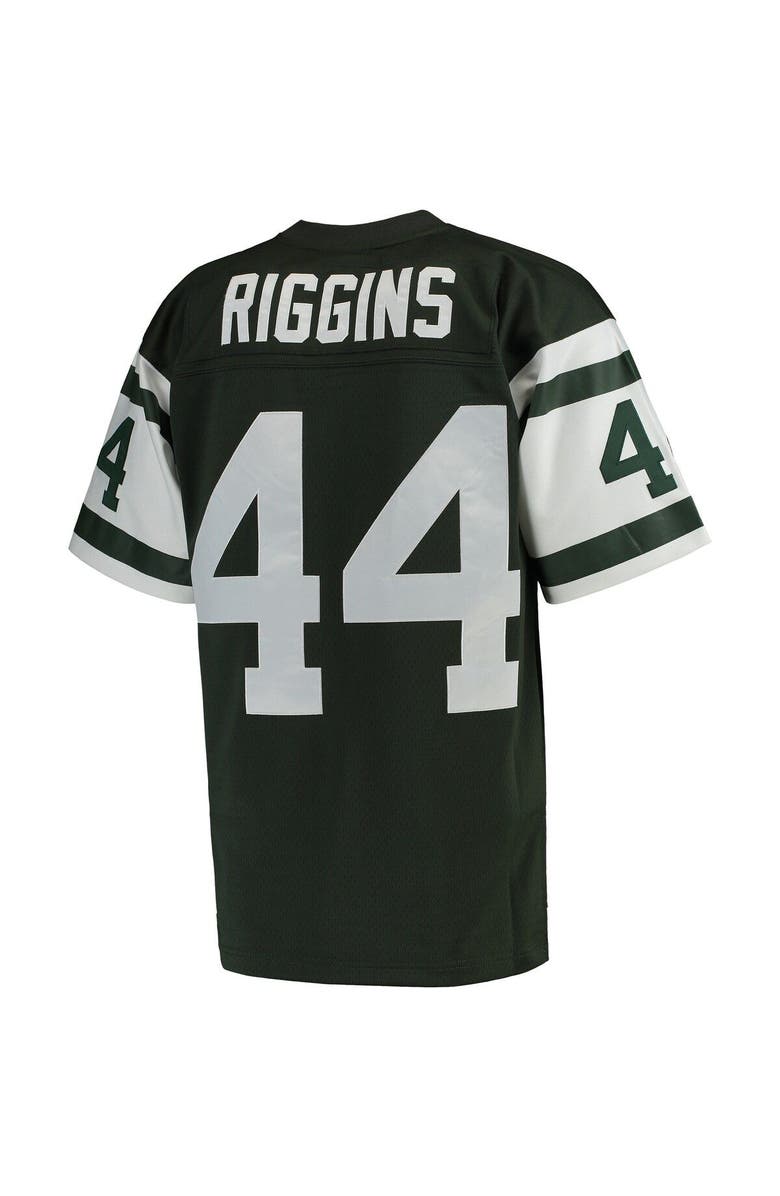 Mitchell & Ness Men's Mitchell & Ness John Riggins Green New York Jets Retired Player Legacy Replica Jersey, Alternate, color, 