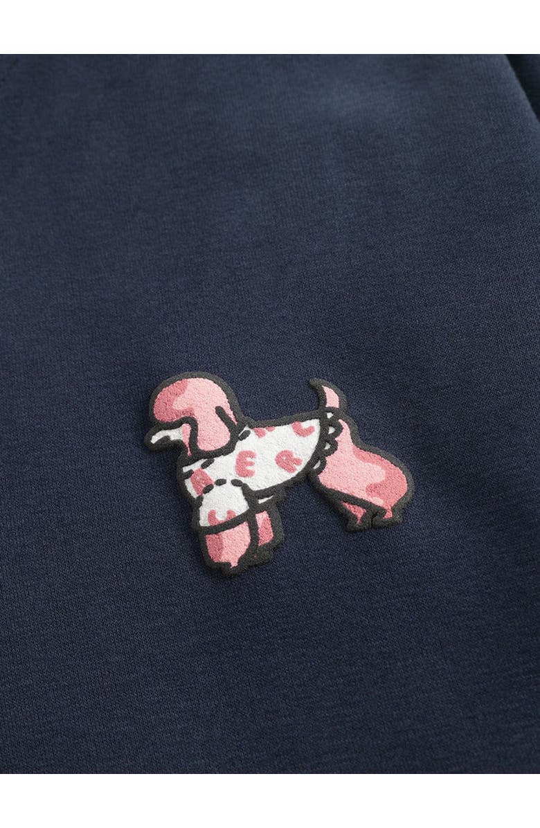 AELFRIC EDEN Cute Poodle Pullover Hoodie, Alternate, color, Dark Blue