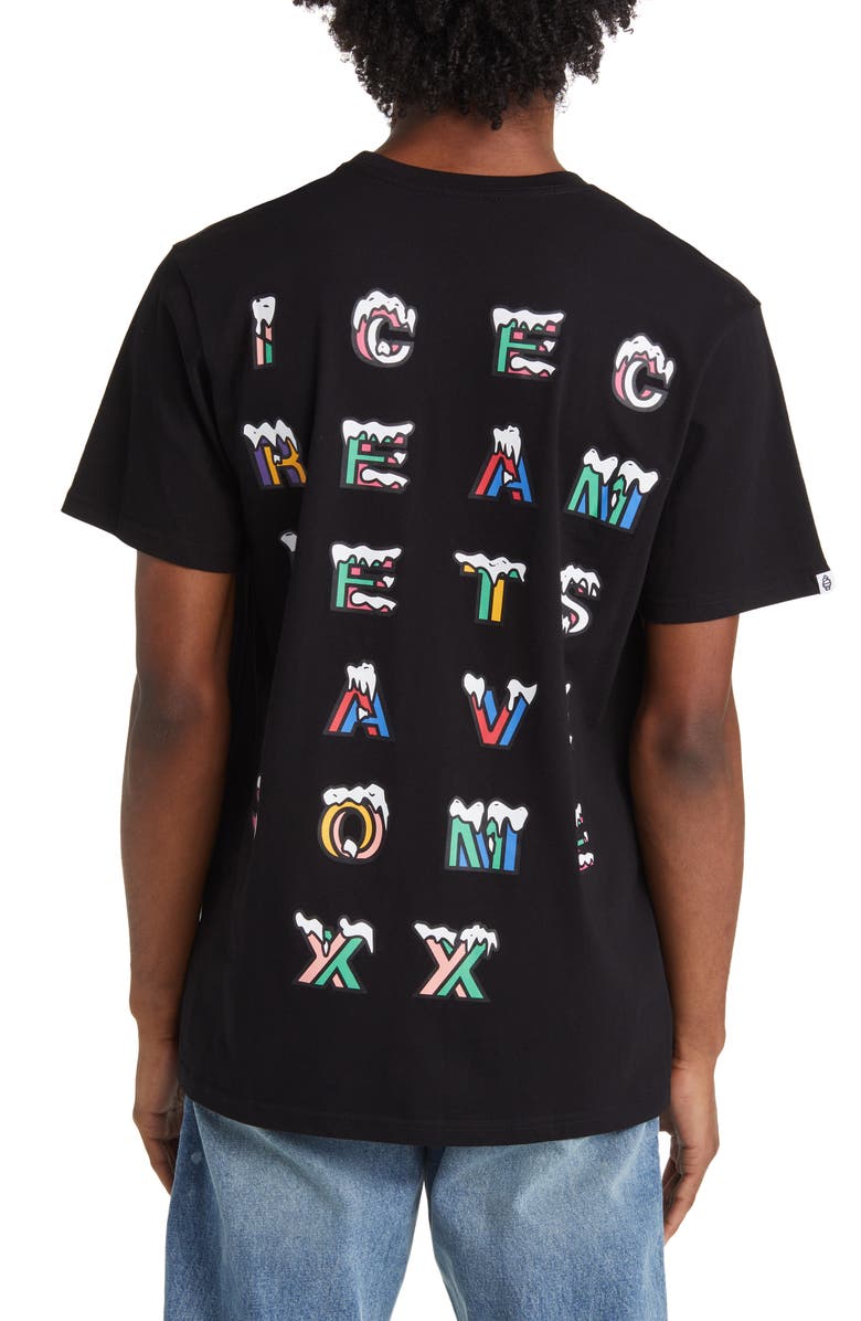 ICECREAM Snowfall Graphic T-Shirt, Alternate, color, 