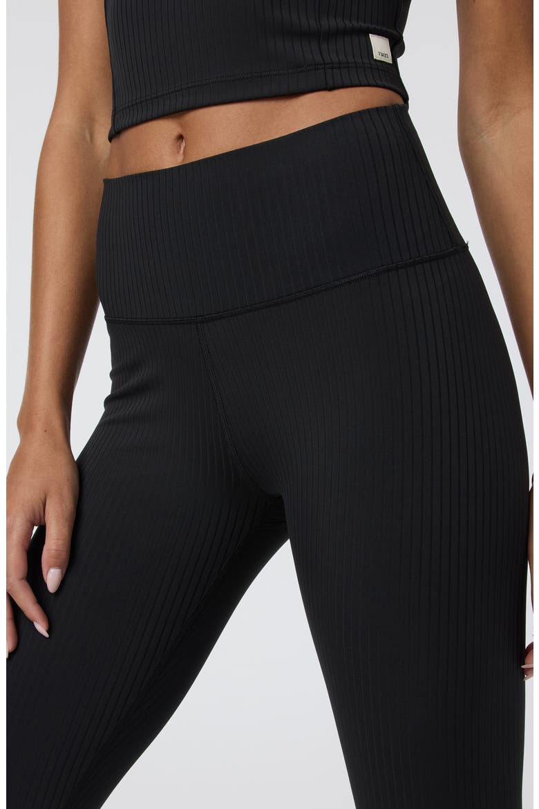 Inversion Rib Leggings, Alternate, color, BLACK