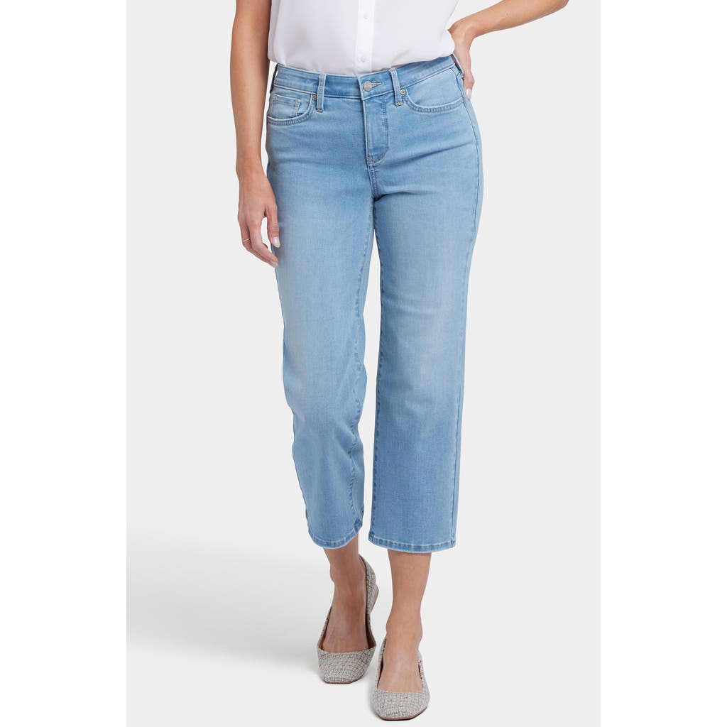 Nydj Piper Cool Embrace® Relaxed Crop Straight Leg Jeans In Canary Beach