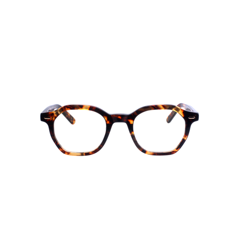 Ncmprbl Dusk 46mm Geometric Eyeglasses In Brown