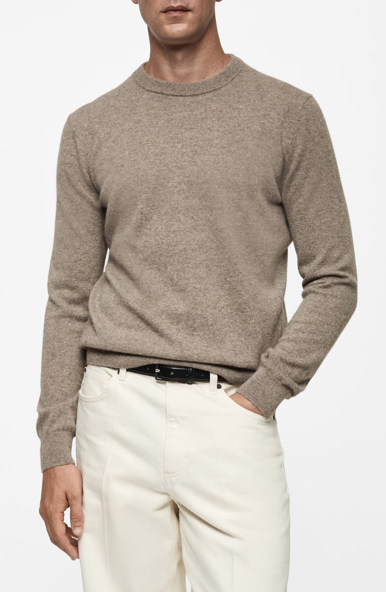 MANGO Cashmere Sweater, Main, color, 