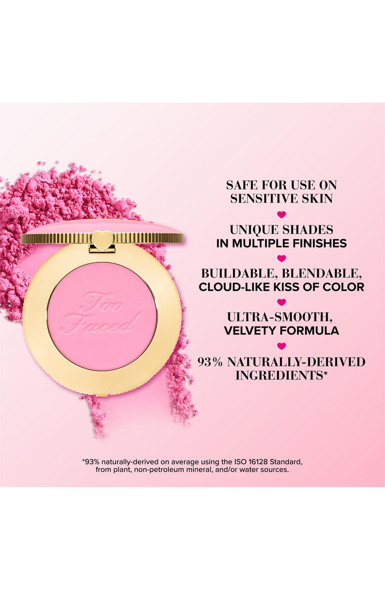 Too Faced Cloud Crush Blurring Blush Powder Cheek Tint, Alternate, color, Velvet Crush