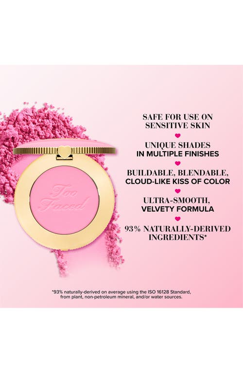 Too Faced Cloud Crush Blurring Blush Powder Cheek Tint In Berry Dreamy