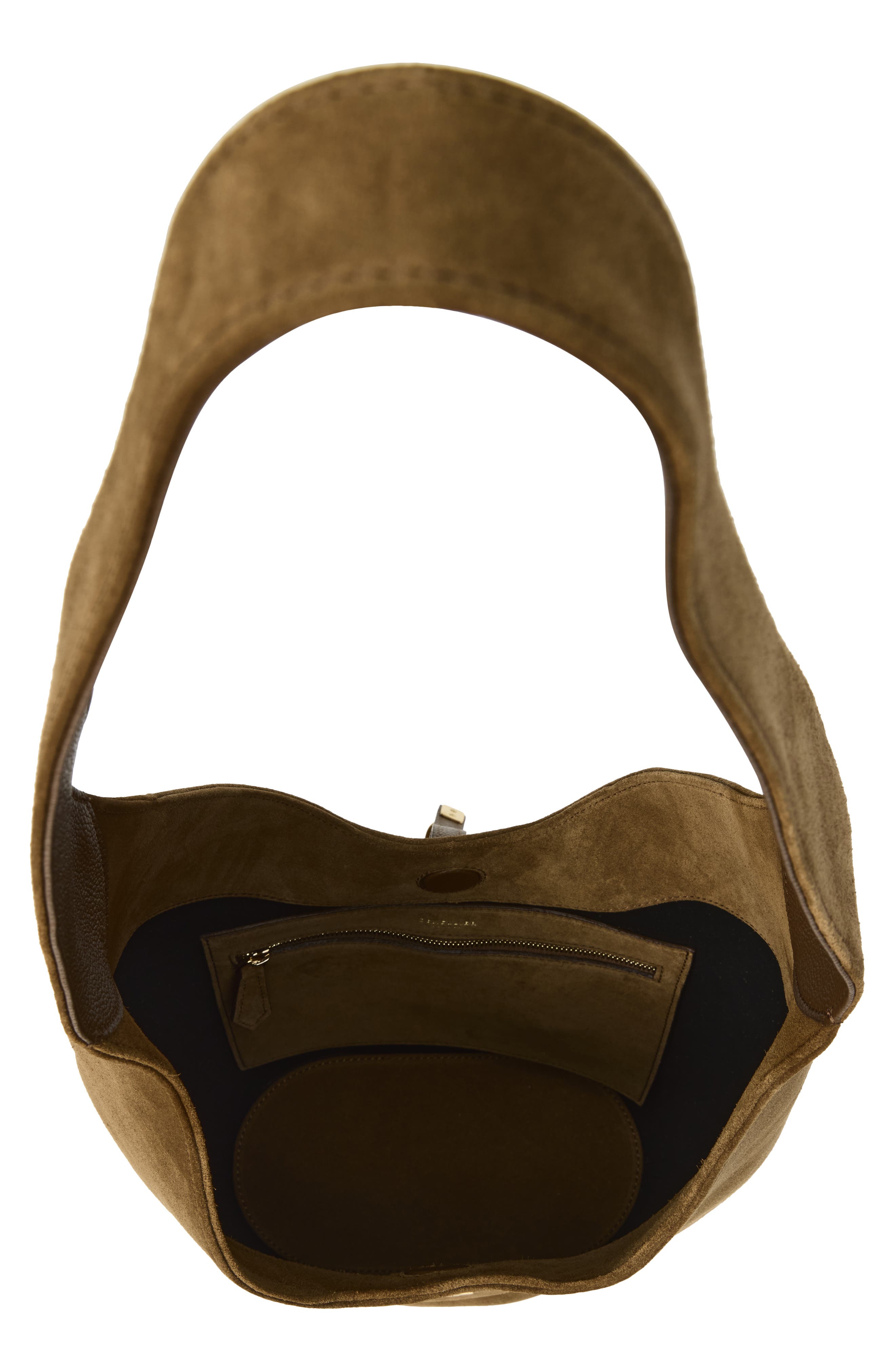 The Siena Suede Crossbody Bag, Alternate, color, TOBACCO