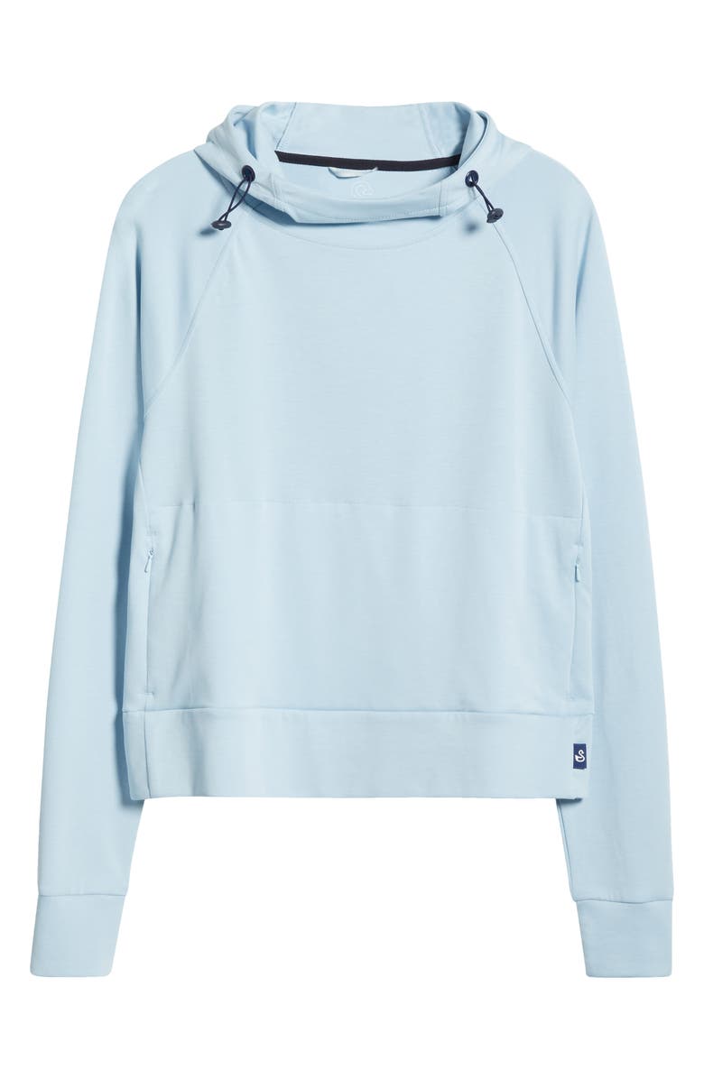 Swannies Emma Drawcord Hoodie, Alternate, color, Sky